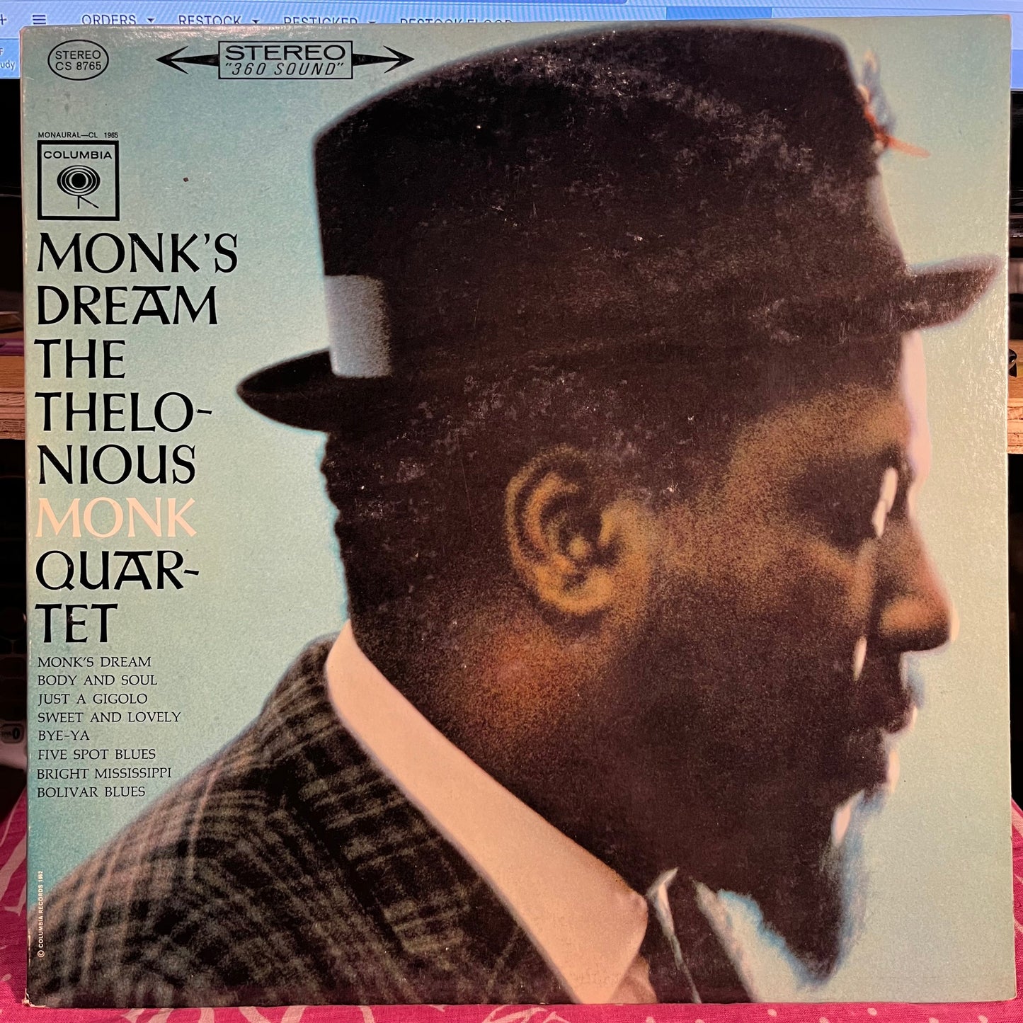 Thelonious Monk - Monk's Dream *TERRE HAUTE* | Very Good Plus (VG+) Excellent (EX)-
