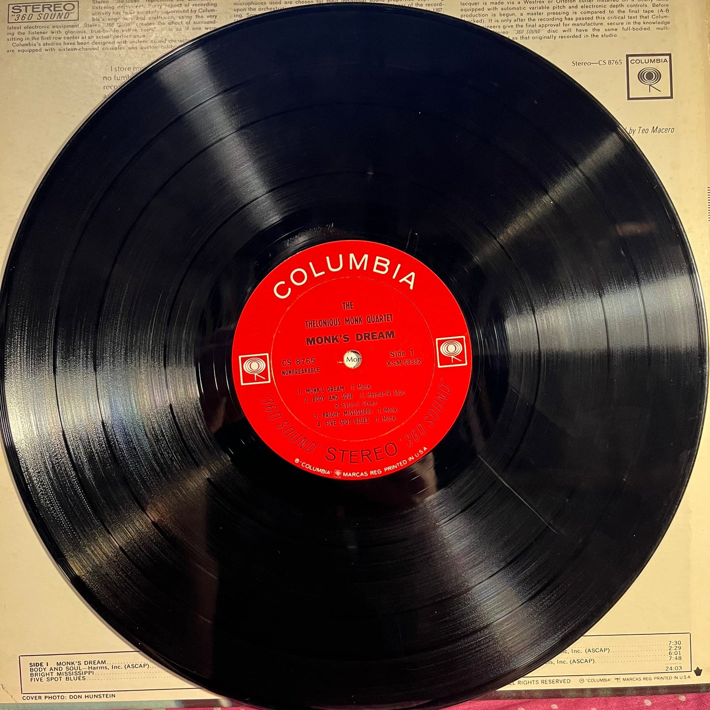 Thelonious Monk - Monk's Dream *TERRE HAUTE* | Very Good Plus (VG+) Excellent (EX)-