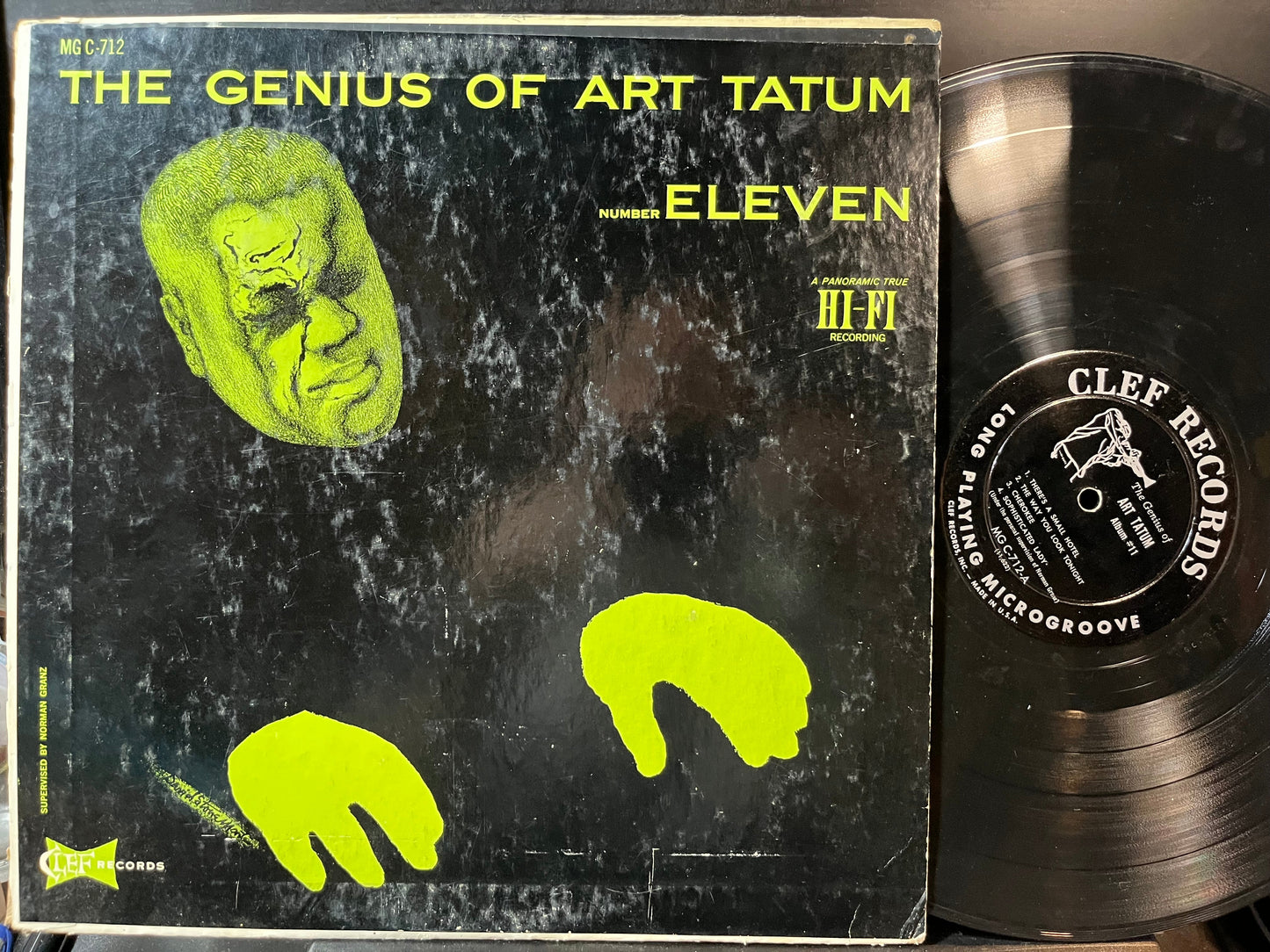 Art Tatum - The Genius Of Art Tatum Number Eleven (VINYL LP) | Very Good Plus (VG+) Very Good Plus (VG+)-