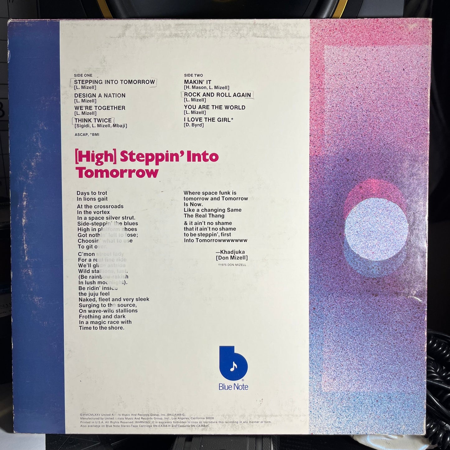 Donald Byrd - Stepping Into Tomorrow | Very Good Plus (VG+) Excellent (EX)-