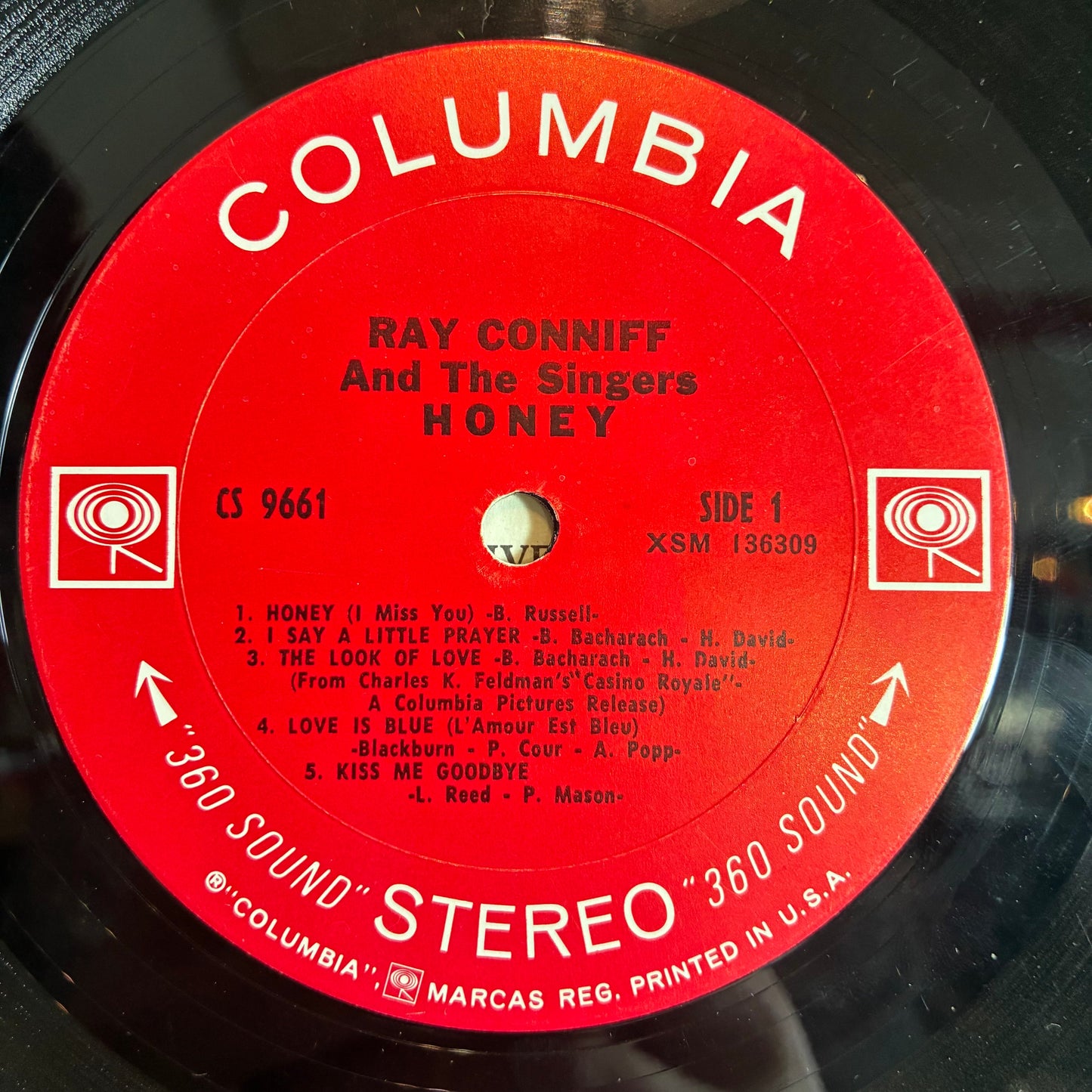 Ray Conniff And The Singers - Honey (VINYL) | Very Good Plus (VG+) Very Good Plus (VG+)-