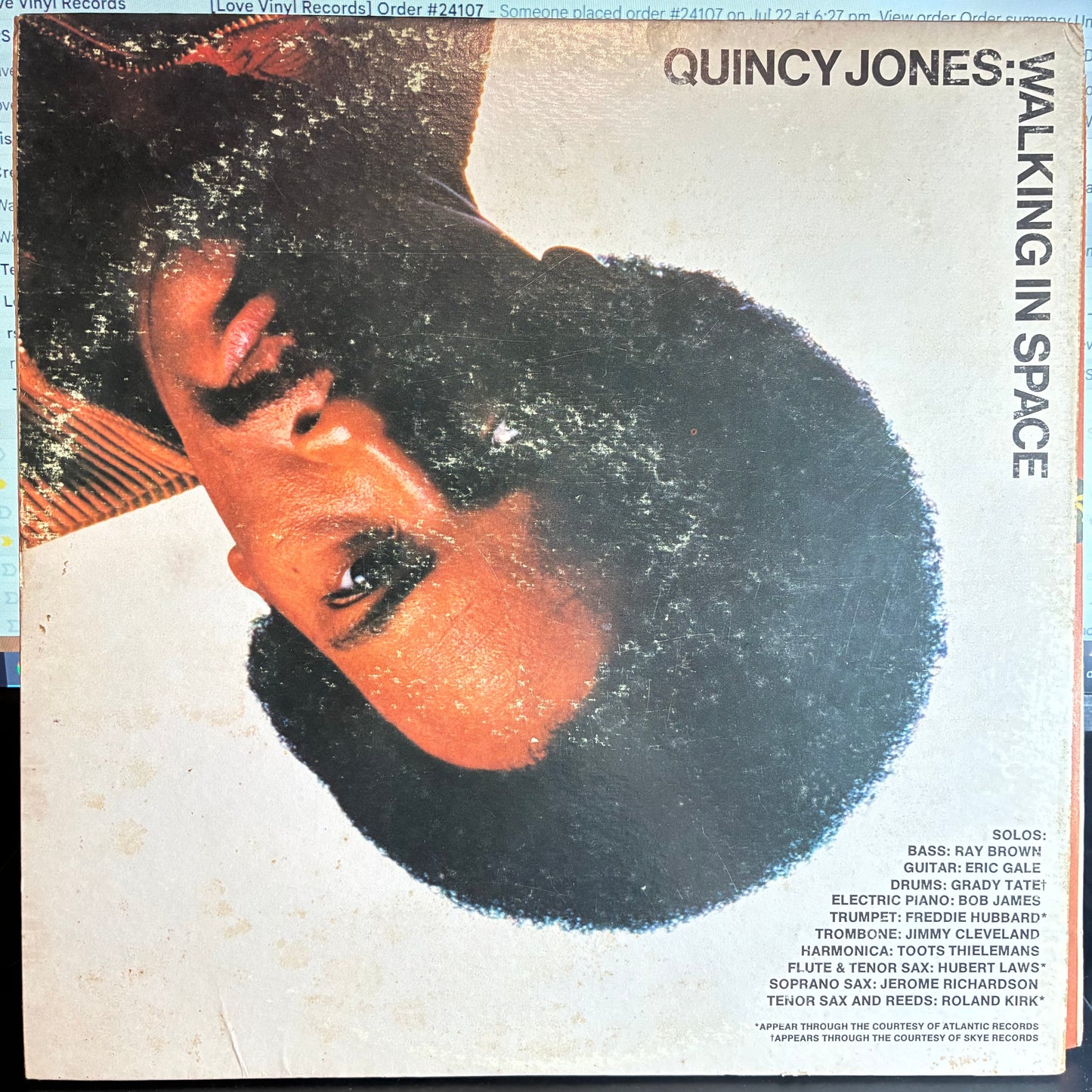 Quincy Jones - Walking In Space (VINYL A&M Records ‎– SP-3023) | Very Good Plus (VG+) Very Good Plus (VG+)-