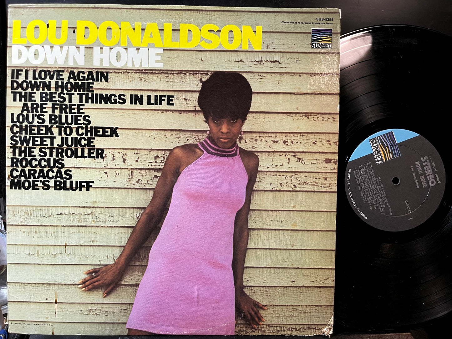 Lou Donaldson - Down Home (VINYL LP) | Very Good Plus (VG+) Very Good Plus (VG+)-