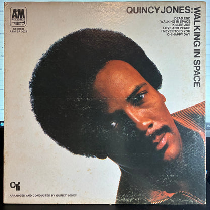 Quincy Jones - Walking In Space (VINYL A&M Records ‎– SP-3023) | Very Good Plus (VG+) Very Good Plus (VG+)-