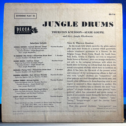 Thurston Knudson - Jungle Drums *2X7"* |-