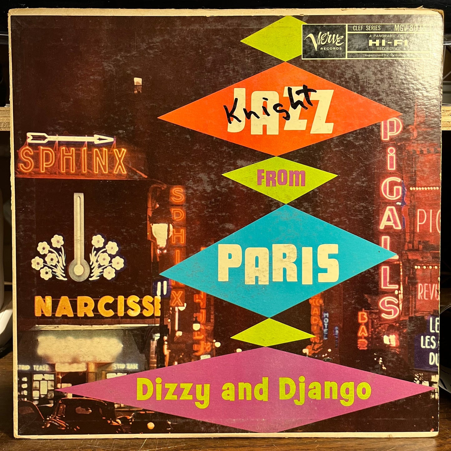 Dizzy Gillespie - Jazz From Paris (VINYL) | Very Good (VG)-