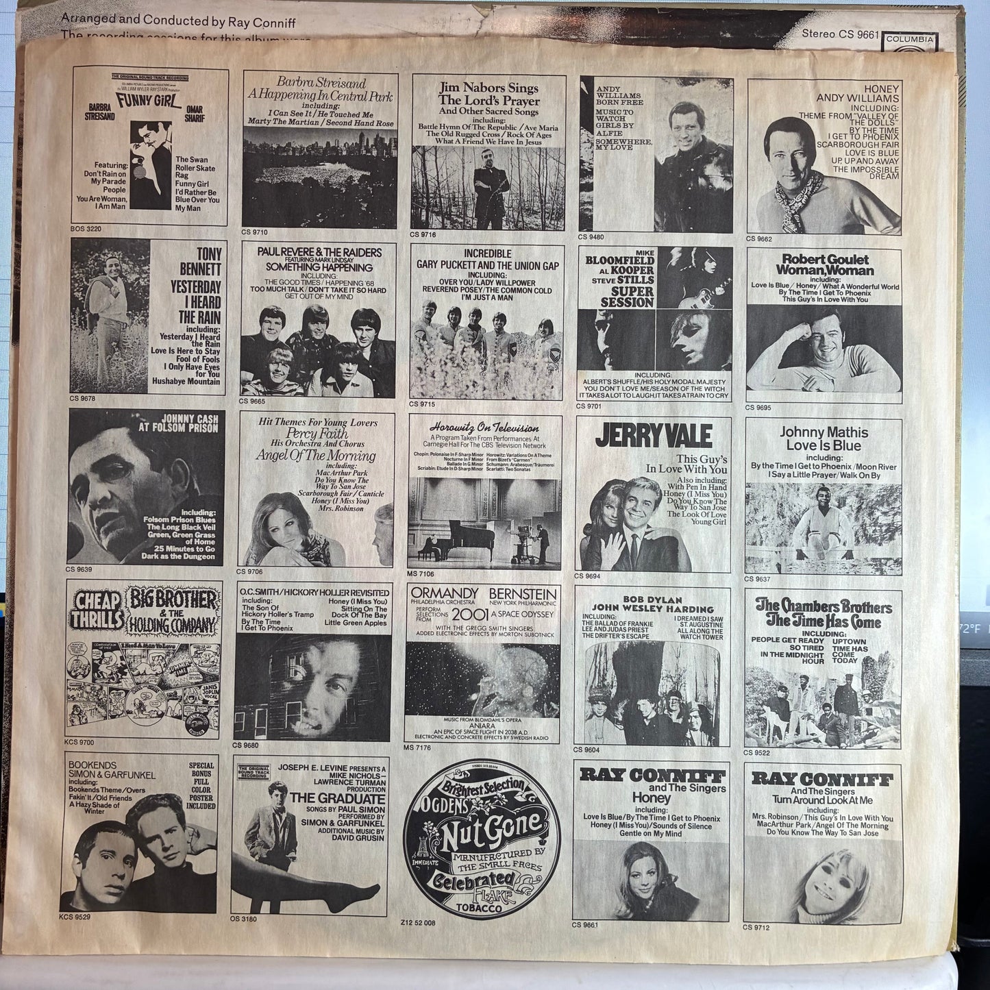 Ray Conniff And The Singers - Honey (VINYL) | Very Good Plus (VG+) Very Good Plus (VG+)-