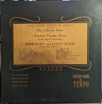 Herb Kern - The Collector Series Of Standard Popular Music *RED* | Very Good (VG) Excellent (EX)-