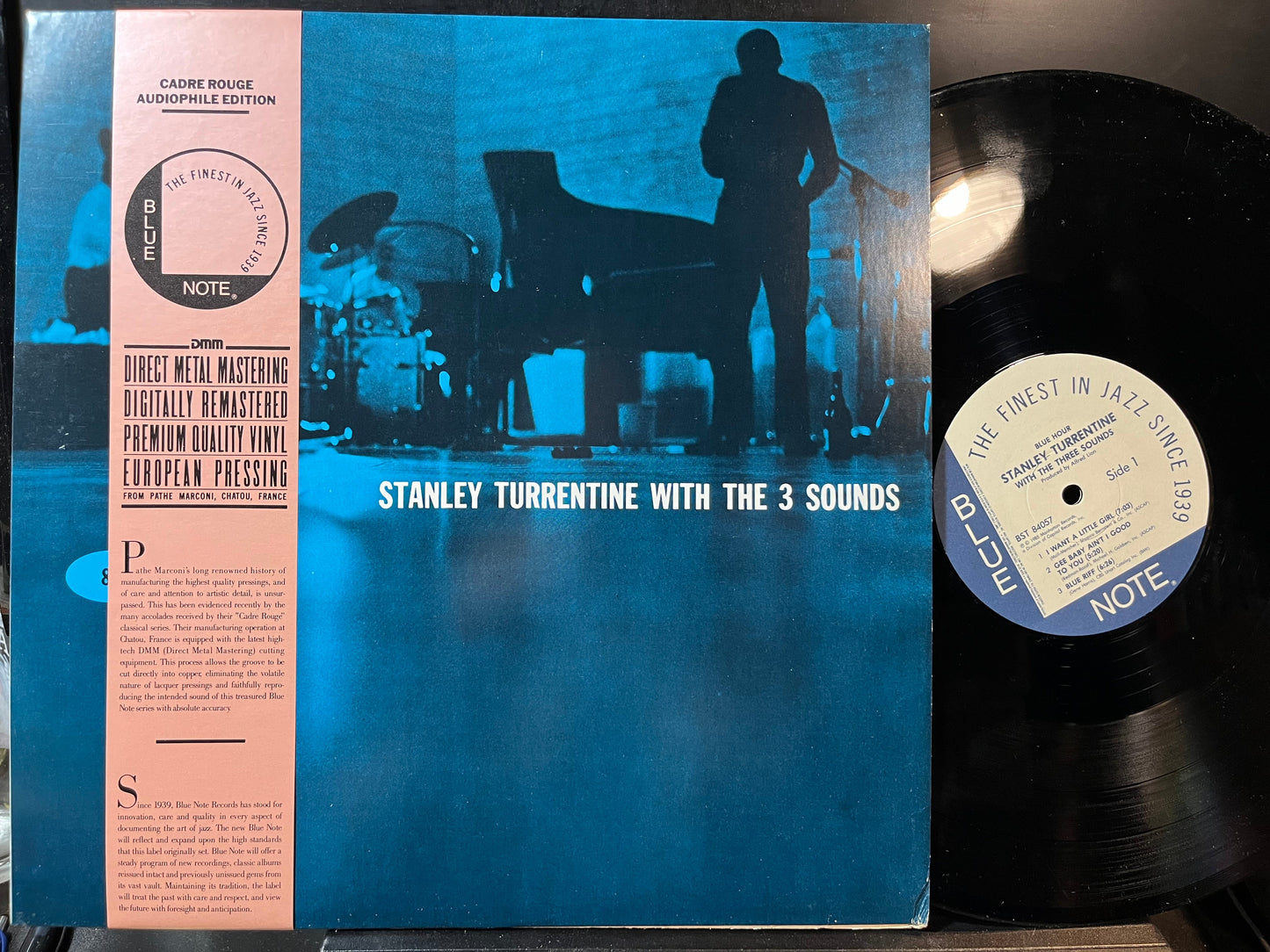 Stanley Turrentine With The Three Sounds - Blue Hour (VINYL LP) | Very Good (VG) Near Mint- (NM-)-