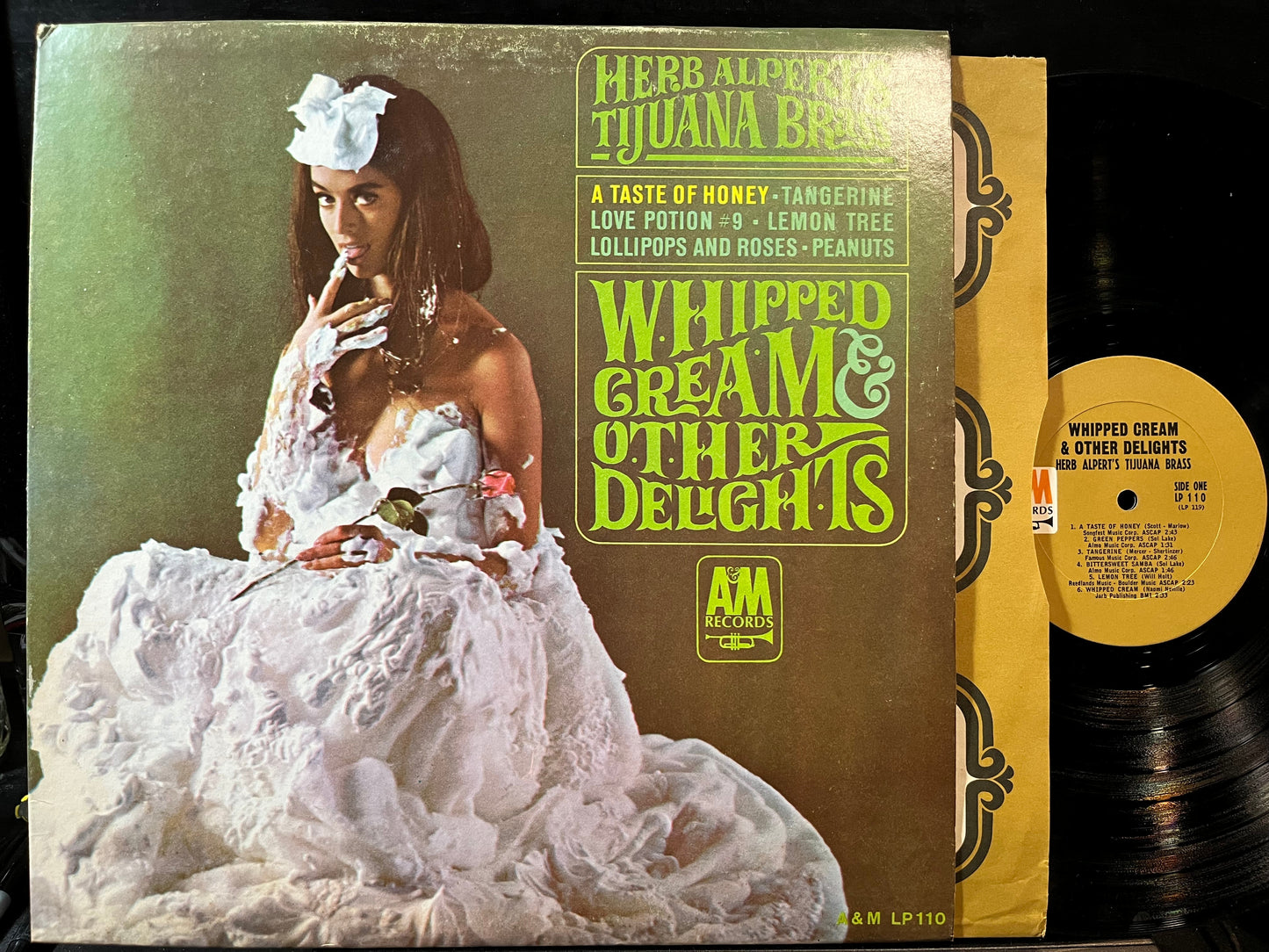 Herb Alpert & The Tijuana Brass - Whipped Cream & Other Delights (VINYL) | Very Good (VG) Excellent+ (EX+)-