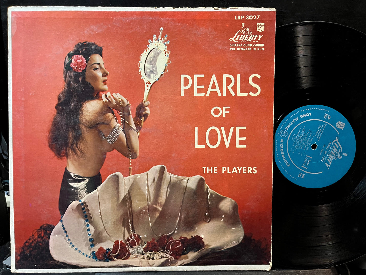 The Players - Pearls Of Love (VINYL LP LIBERTY LRP 3027 1957) | Very Good (VG) Very Good Plus (VG+)-