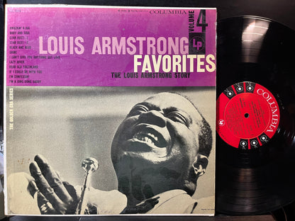 Louis Armstrong - Louis Armstrong Favorites Volume 4 (VINYL LP) | Excellent (EX) Excellent+ (EX+)-