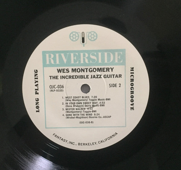 Wes Montgomery - The Incredible Jazz Guitar Of Wes Montgomery | Mint (M) Mint (M)-