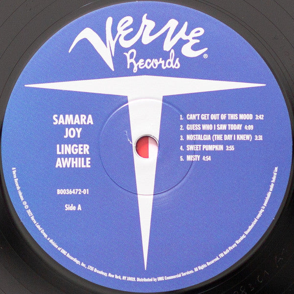 Samara Joy - Linger Awhile | Mint (M) Mint (M)-