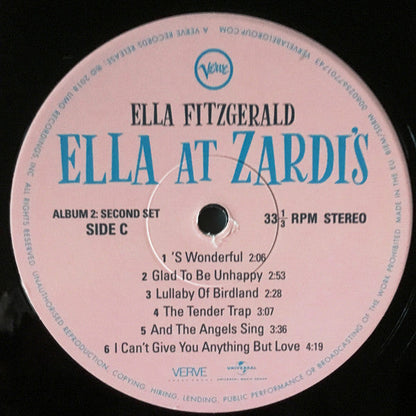 Ella Fitzgerald - Ella At Zardi's | Mint (M) Mint (M)-