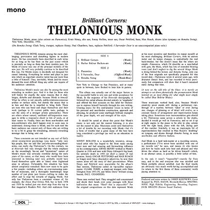 Thelonious Monk - Brilliant Corners | Mint (M) Mint (M)-