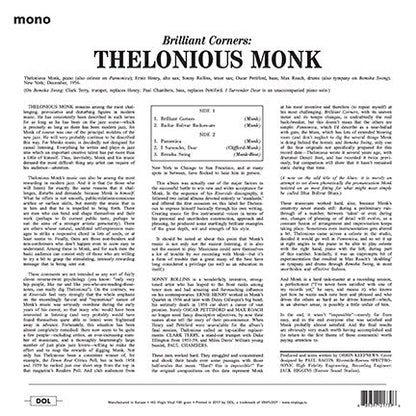 Thelonious Monk - Brilliant Corners | Mint (M) Mint (M)-