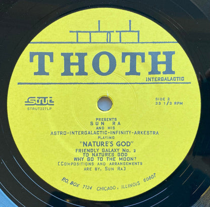 The Sun Ra Arkestra - Live In Egypt Vol. I (Nature's God) (Dark Myth Equation Visitation) | Mint (M) Mint (M)-