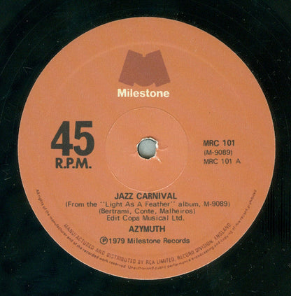 Jazz Carnival / Fly Over The Horizon (VINYL) | Mint (M) Generic-