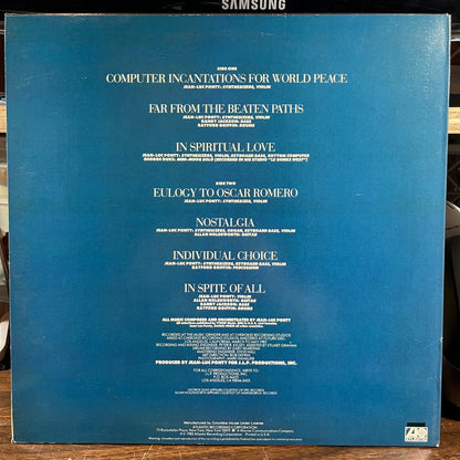 Jean-Luc Ponty - Individual Choice (VINYL) | Near Mint (NM) Near Mint (NM)-