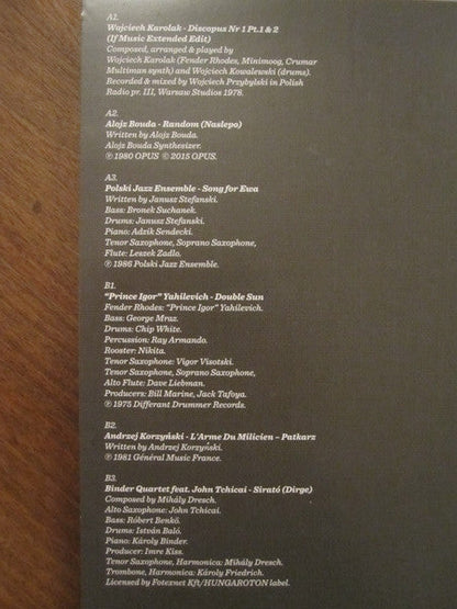 Jean-Claude Thompson / Adrian Magrys - If Music Presents You Need This: Eastern European Sounds (1970-1986) (If Music 3.0) | Mint (M) Mint (M)-