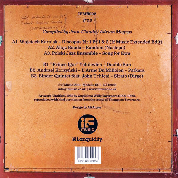 Jean-Claude Thompson / Adrian Magrys - If Music Presents You Need This: Eastern European Sounds (1970-1986) (If Music 3.0) | Mint (M) Mint (M)-