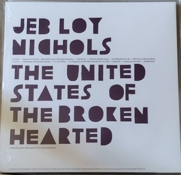 United States Of The Broken Hearted | Mint (M) Mint (M)-