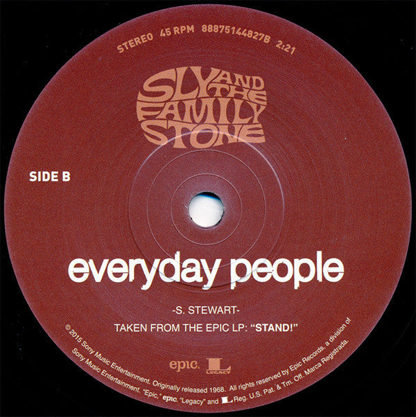 Everyday People (7" VINYL) | Mint (M) Mint (M)-
