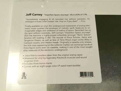 Jeff Carney - Imperfect Space Journeys | Mint (M) Mint (M)-