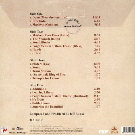 Fargo Year 4 (Soundtrack From The MGM / FXP Series) | Mint (M) Mint (M)-