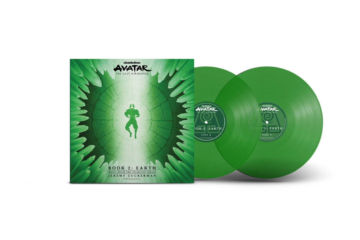 Jeremy Zuckerman - Avatar: The Last Airbender - Book 2: Earth (Music From The Animated Series) (2xGreen VINYL) | Mint (M) Mint (M)-