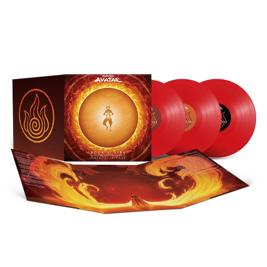 Jeremy Zuckerman - Avatar: The Last Airbender - Book 3: Fire (Music From The Animated Series) [Red Vinyl] [3LP] |-