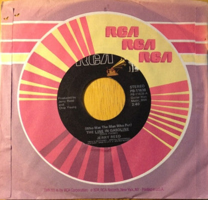 Jerry Reed - (Who Was The Man Who Put) The Line In Gasoline | Near Mint (NM) Generic-