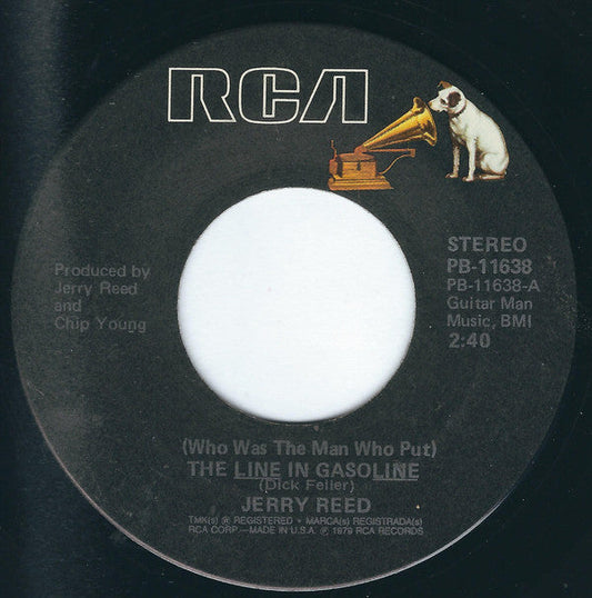 Jerry Reed - (Who Was The Man Who Put) The Line In Gasoline | Near Mint (NM) Generic-
