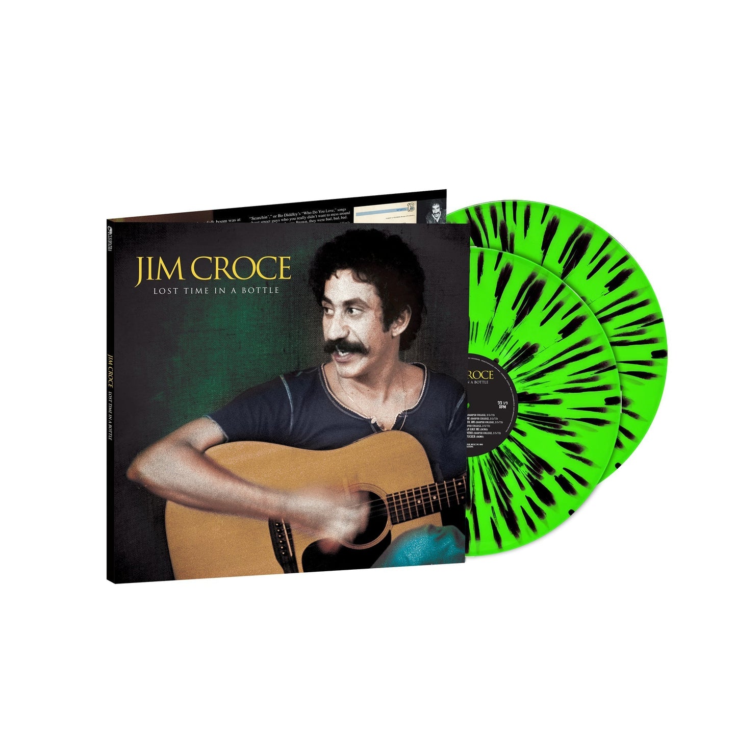 Jim Croce - Lost Time In A Bottle (GREEN 2xVINYL) | Mint (M) Mint (M)-