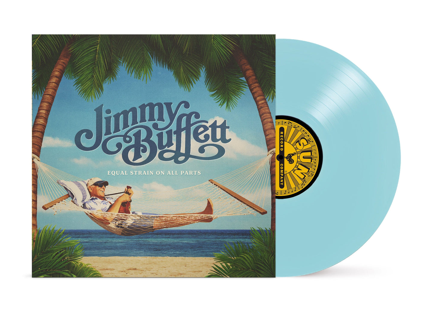 Jimmy Buffett - Equal Strain On All Parts [Electric Blue 2 LP] | Mint (M) Mint (M)-