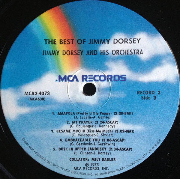 The Best Of Jimmy Dorsey | Near Mint (NM) Very Good Plus (VG+)-