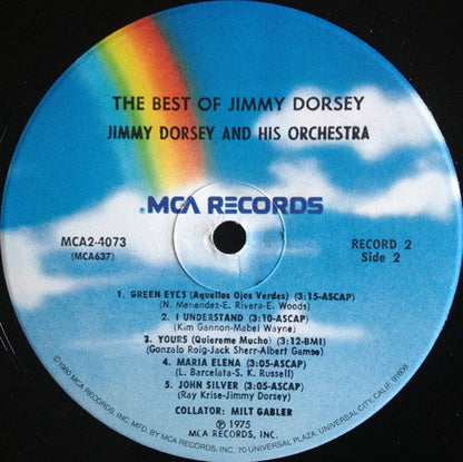 The Best Of Jimmy Dorsey | Near Mint (NM) Very Good Plus (VG+)-