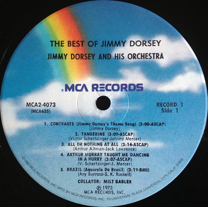 The Best Of Jimmy Dorsey | Near Mint (NM) Very Good Plus (VG+)-