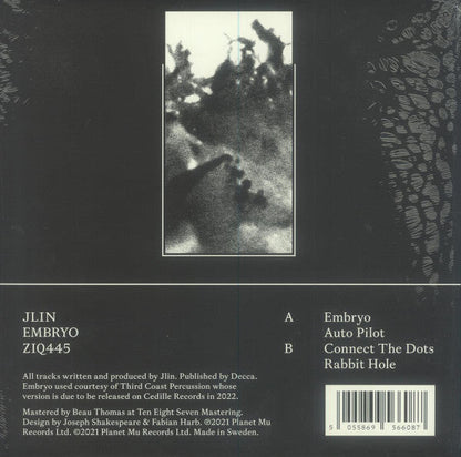Jlin - Embryo | Mint (M) Mint (M)-