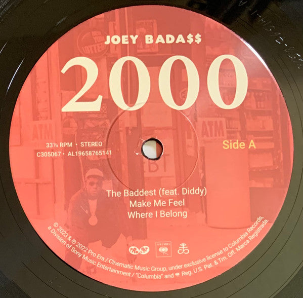 Joey Bada$ - 2000 | Mint (M) Mint (M)-