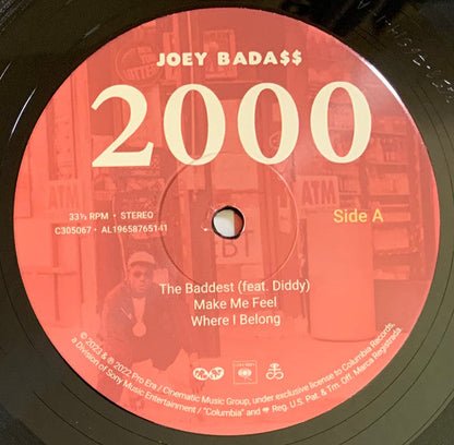Joey Bada$ - 2000 | Mint (M) Mint (M)-