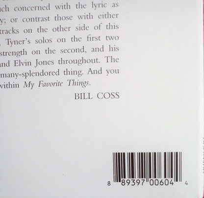 John Coltrane - My Favorite Things | Mint (M) Mint (M)-