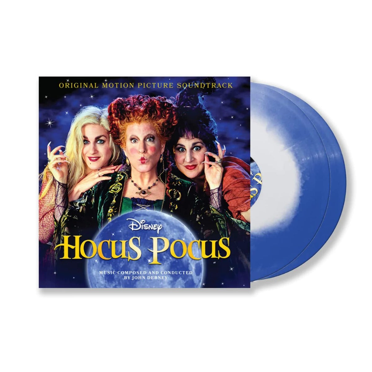 John Debney - Hocus Pocus Soundtrack (Limited Edition, Blue & White Swirl Colored Vinyl) (2 Lp) |-