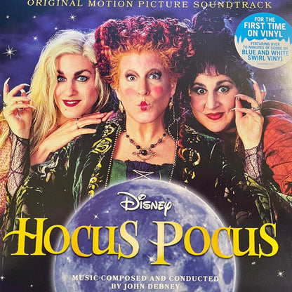 John Debney - Hocus Pocus Soundtrack (Limited Edition, Blue & White Swirl Colored Vinyl) (2 Lp) |-