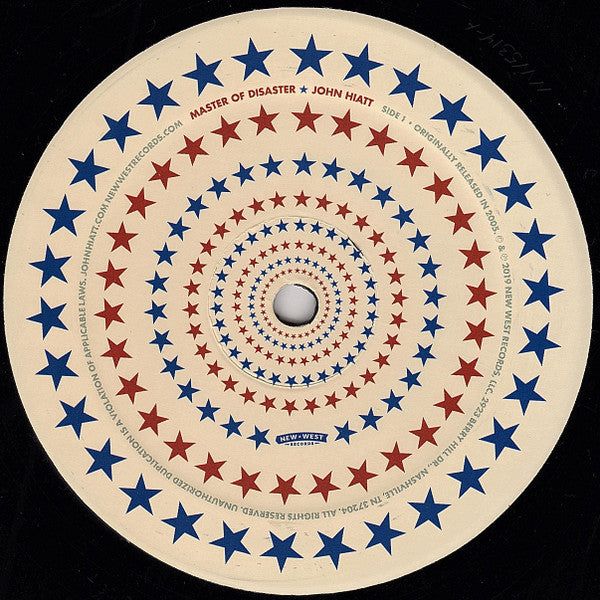 John Hiatt - Master Of Disaster | Mint (M) Mint (M)-