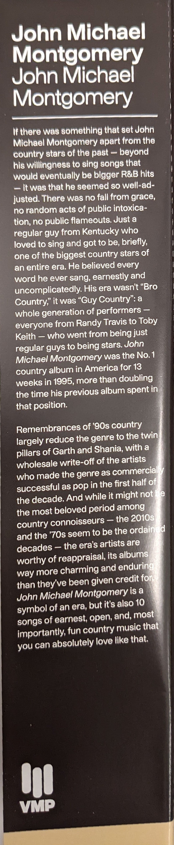 John Michael Montgomery | Mint (M) Mint (M)-