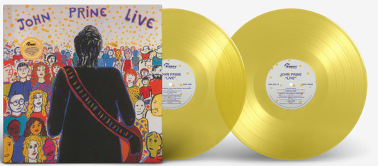 John Prine - John Prine (Live)(YELLOW VINYL 2xLP Oh Boy OBR-005-LP) | NEW-
