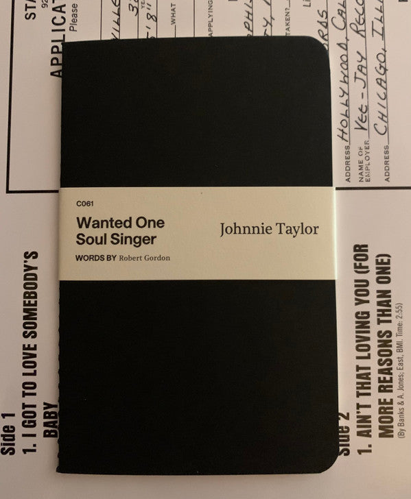 Johnnie Taylor - Wanted One Soul Singer | Mint (M) Mint (M)-