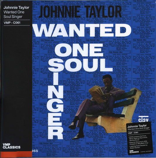 Johnnie Taylor - Wanted One Soul Singer | Mint (M) Mint (M)-